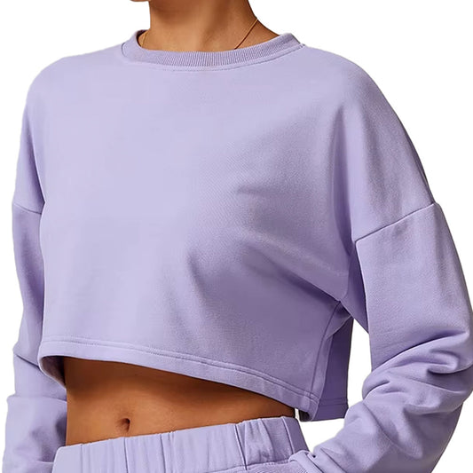 Elevate Jumper with Open Back in Lavender Purple