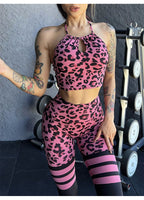 Baller Babe Thigh High Animal Print Leggings - Pink