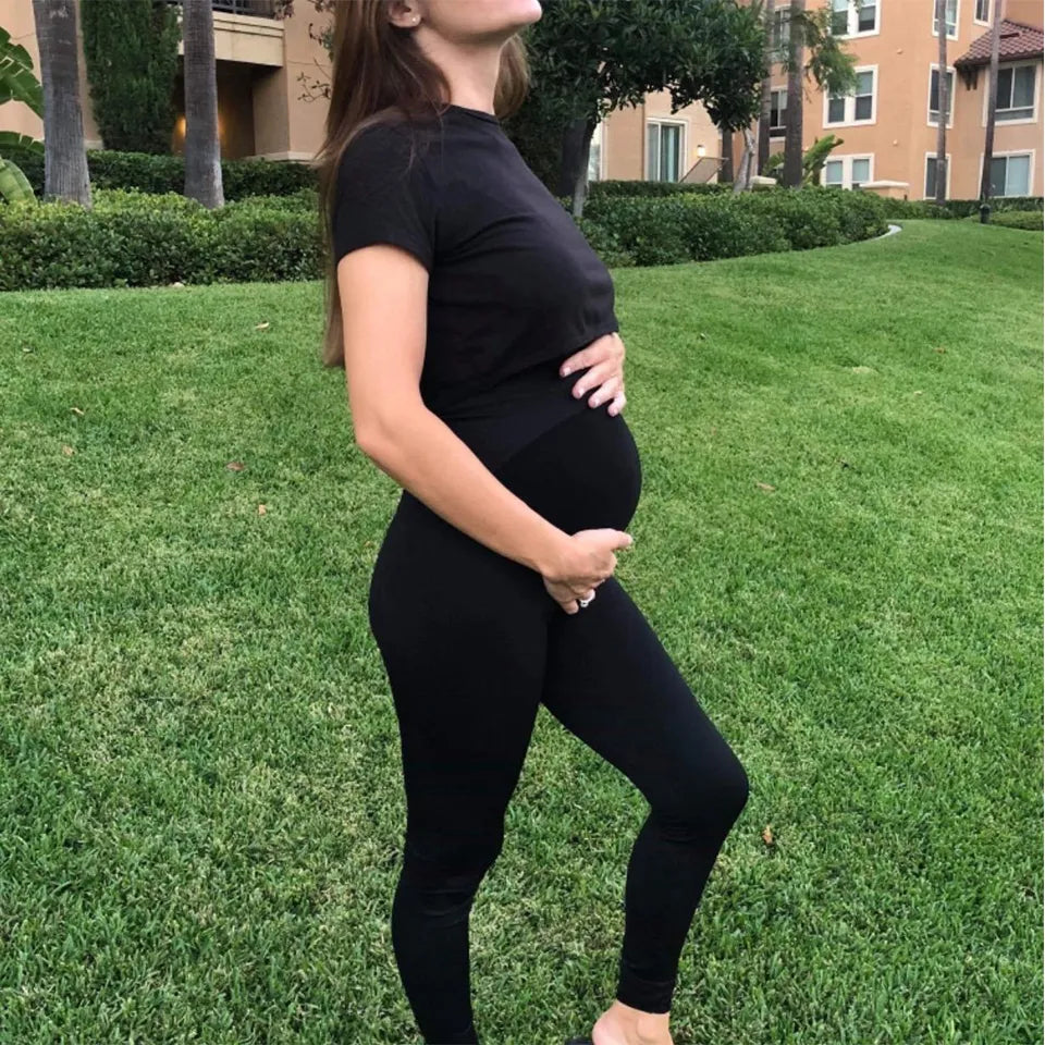 High Waist pregnancy Maternity Leggings