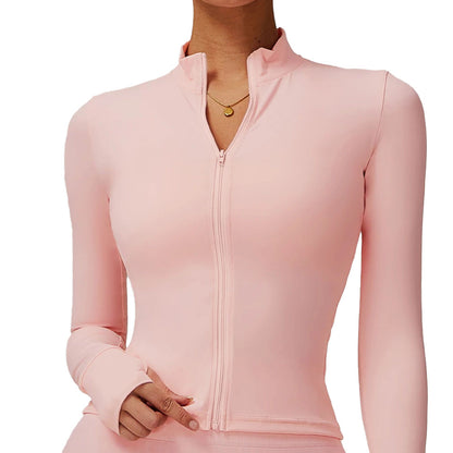 Slim Fit Active Zip Force Jacket