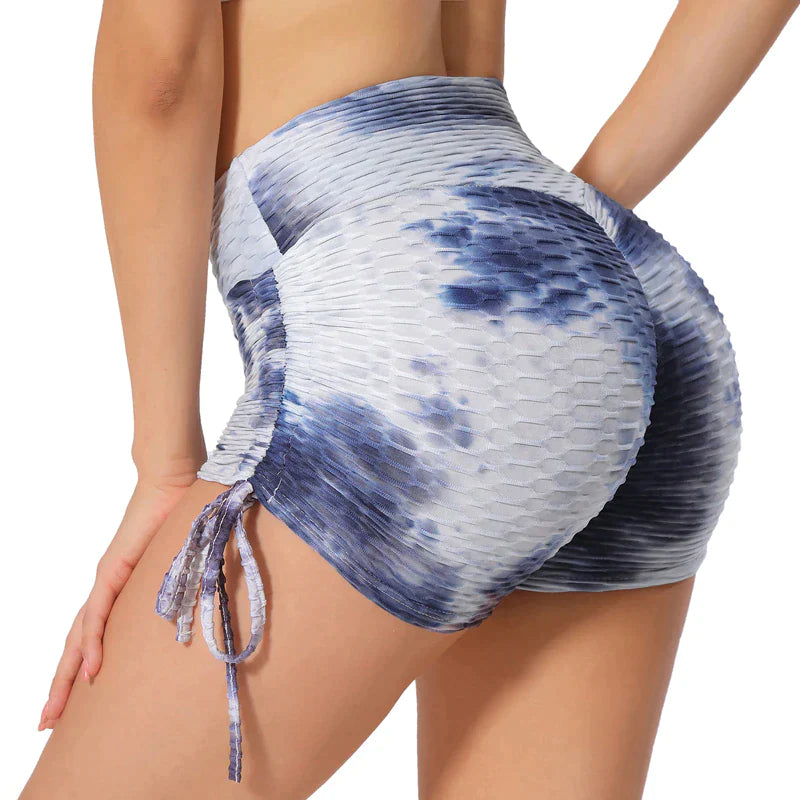 Baller Babe Tie Dye Shorts - Purple