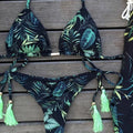 Tropical Bikini Top and Bottom (Set)