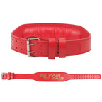 Weight Lifting Belt No Pain No Gain in Red