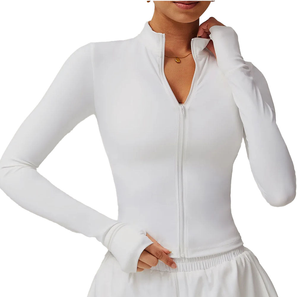 Slim Fit Active Zip Force Jacket