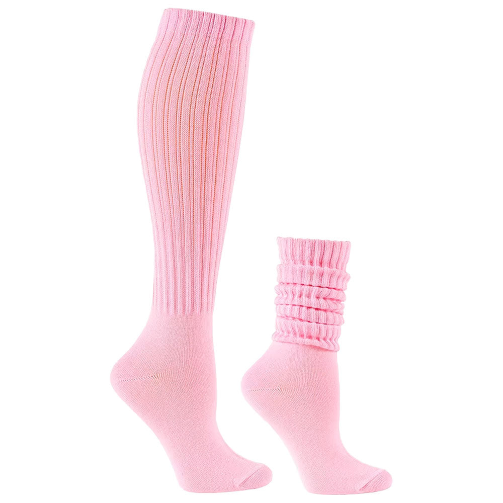 2 Pairs of Womens Knee-high Socks