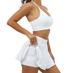 Baller Babe Sport Skirt with Crop Top Set