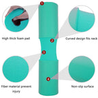 3 in 1 Barbell Pad Set with Carry Bag Wrist Wraps Ankle Straps