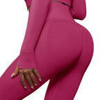 womens yoga activewear hot pink bright colourful  leggings australia