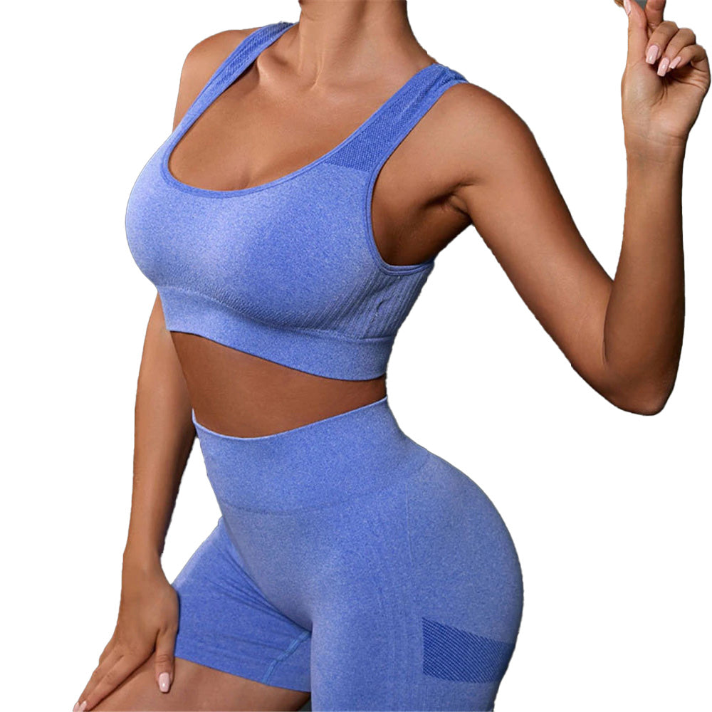Seamless Mira Crop Top and Shorts Set - 9 Bright Colours