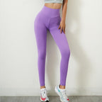 Purple-leggings-lilac-baller-babe-scrunch-bum-tights