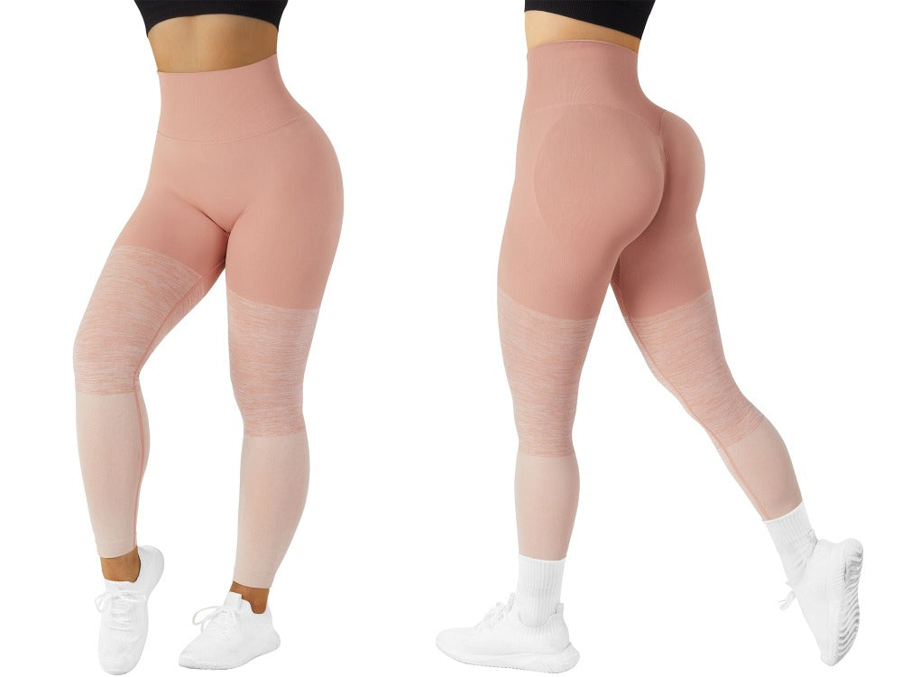 Pink thigh high sock Leggings