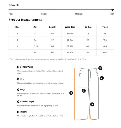 scrunch leggings honey comb australia activewear size guide
