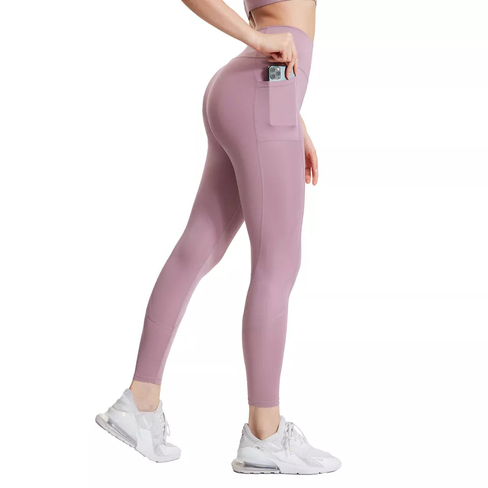 XL BLACK YOGA LEGGINGS WITH POCKET