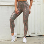 baller-babe-active-wear-snake-gold-yoga-leggings
