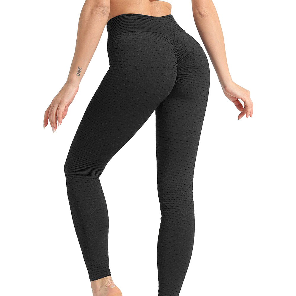 Baller Babe Black Compression Textured Leggings