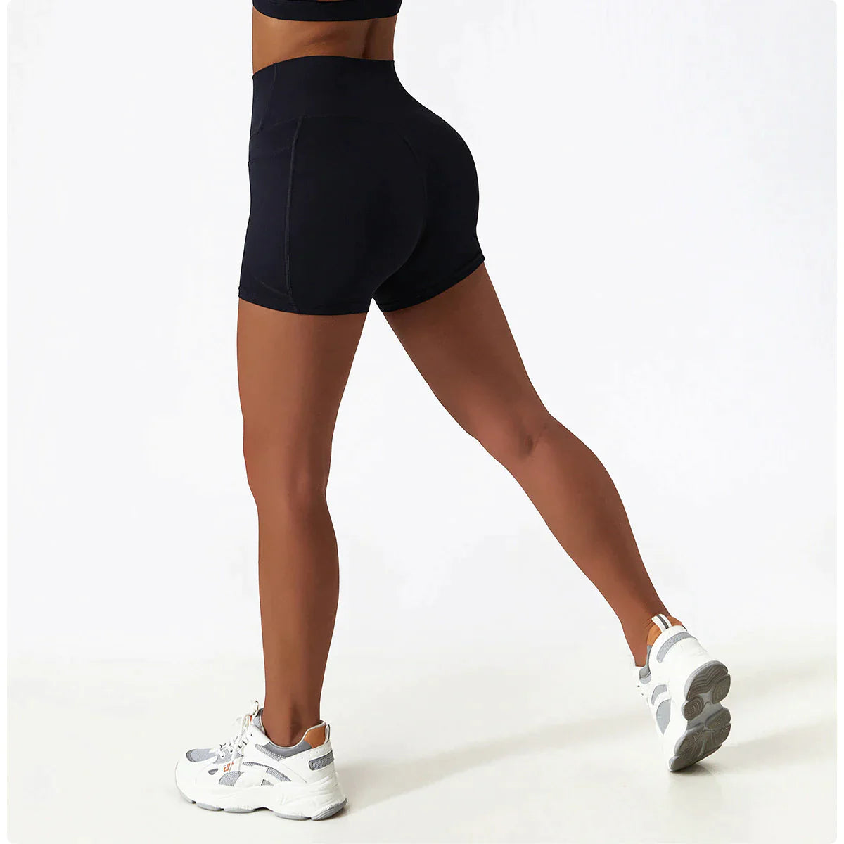 Baller Babe Shorts with Pocket - Metal Grey
