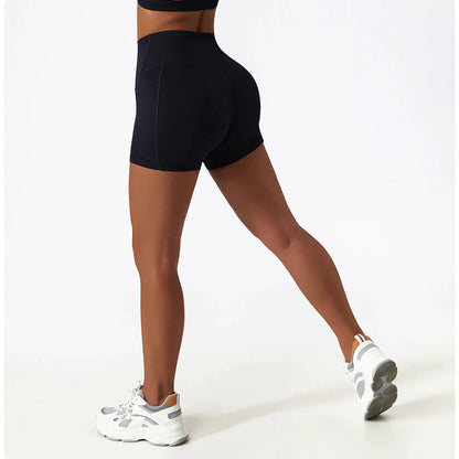 Baller Babe Shorts with Pocket - Baby Blue