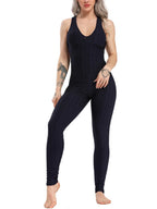 Baller Babe Raceback Jumpsuit  Push Up Scrunch Leggings
