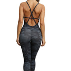 camo womens bodysuit yoga unitard gymwear australia