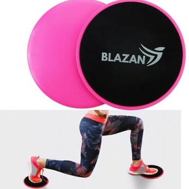 Core Sliders Gliding Discs Abs Exercise Gym Fitness Foam Circle Pad