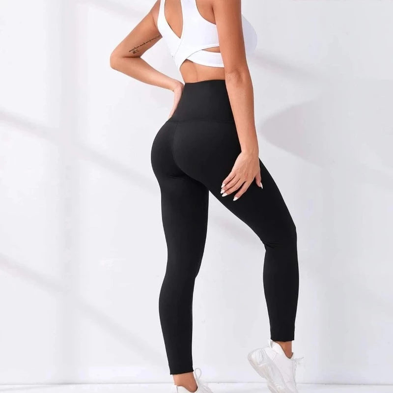 Baller Babe Corset High waist trainer womens leggings in black
