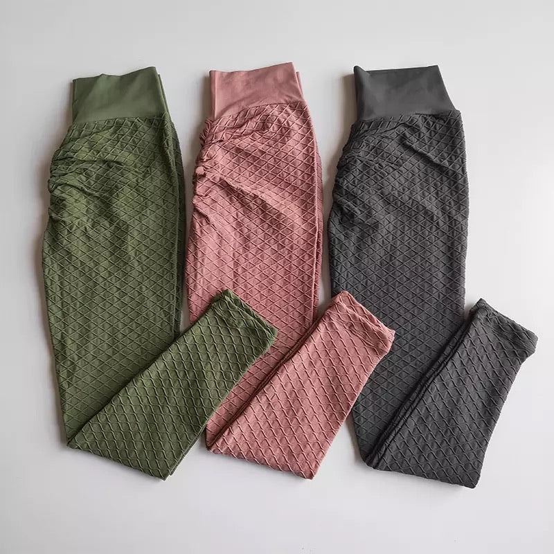Pink caprice waist activewear Leggings