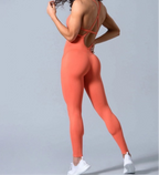 Orange Baller Babe Bodysuit one piece