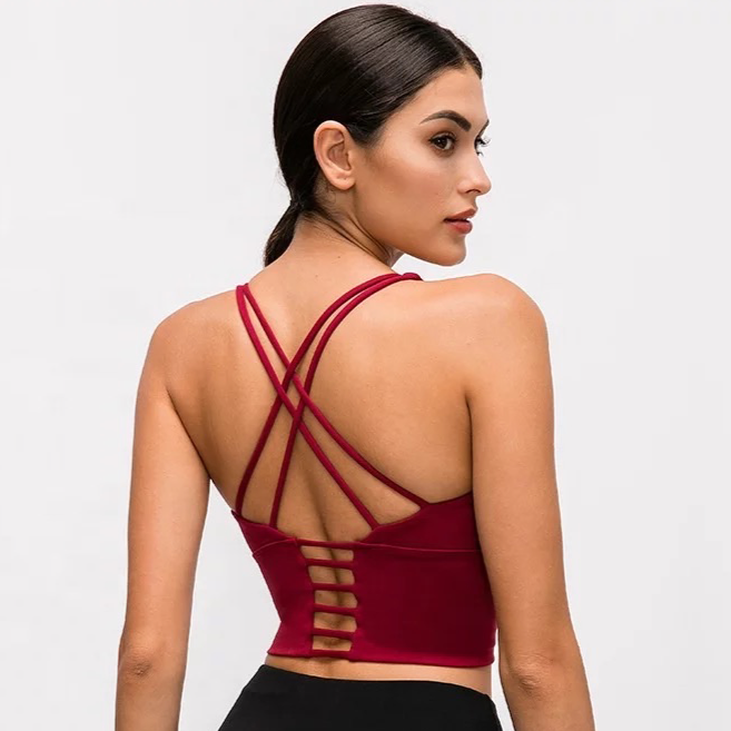 red sport womens baller babe top