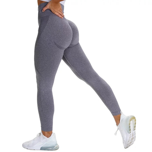 Seamless High waist Leggings Blue wash - Medium