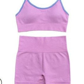 baby-pink-girls-seamless-set-crop-top-shorts-womens-yoga-wear