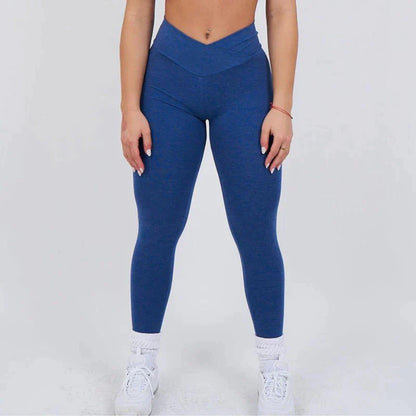 Lazy Sundays V waist Leggings - Khaki Green