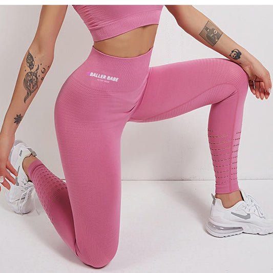 seamless-compression-yoga-leggings-pink-laser-cut-australia-activewear