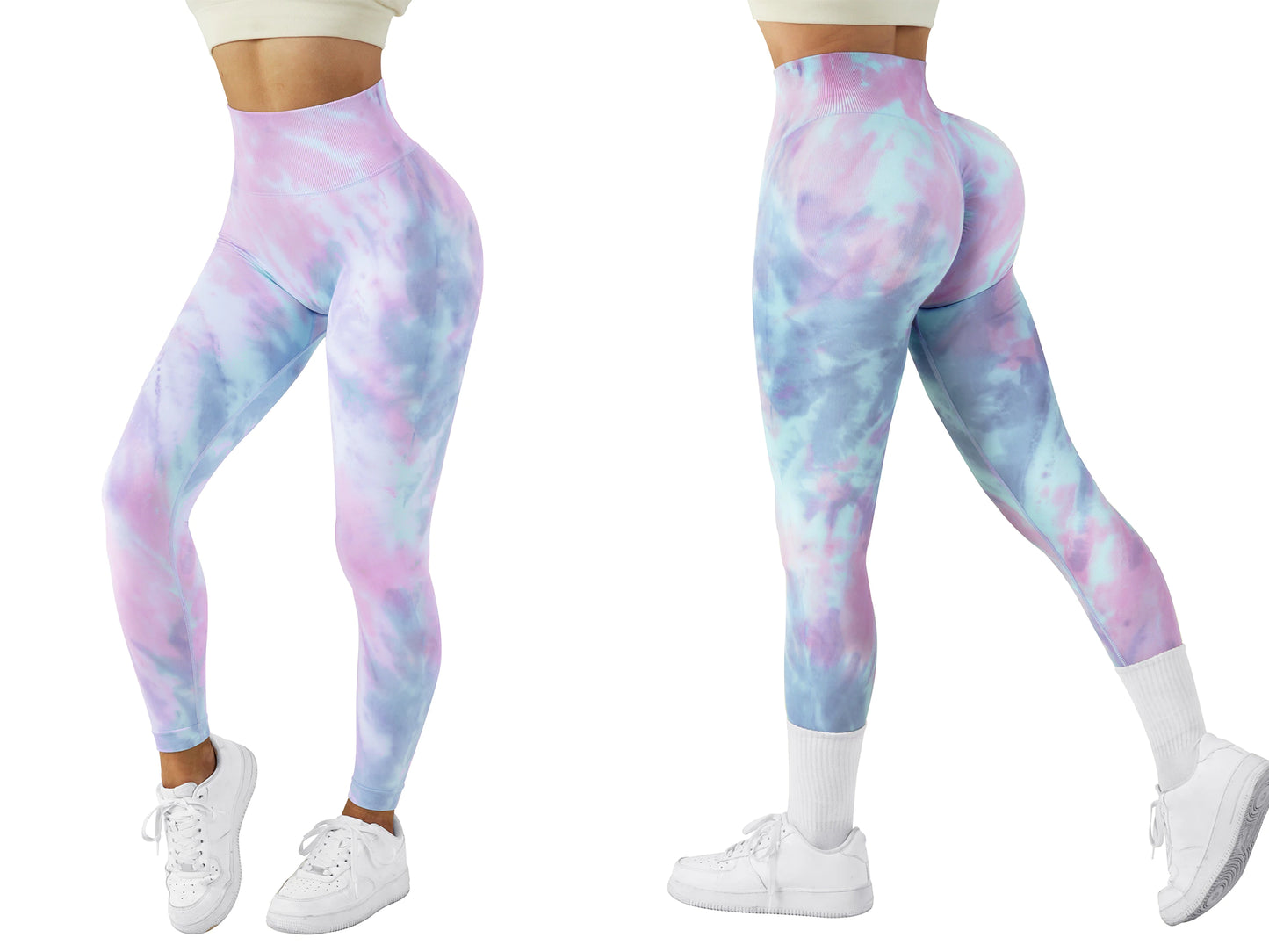 Rainbow wash seamless Leggings