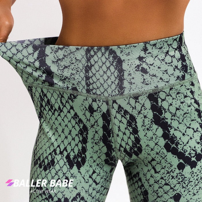 snake-green-leggings-crop-australia-sale