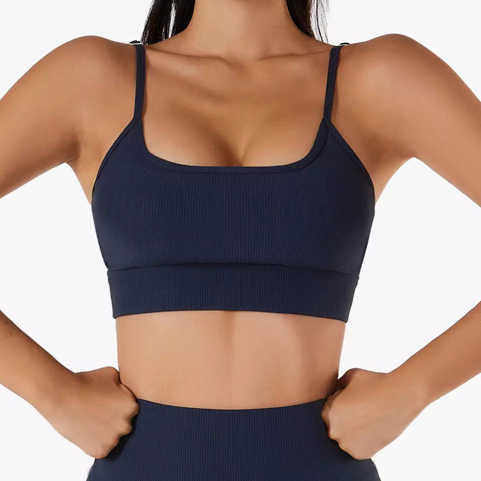 womens crop top black ribbed yoga sports bra baller babe australia sale