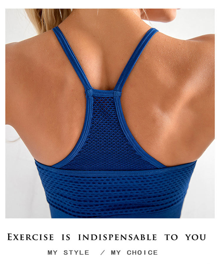 Racer Back Mesh Crop top
