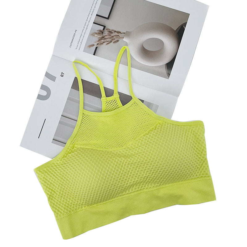 Racer Back Mesh Crop top