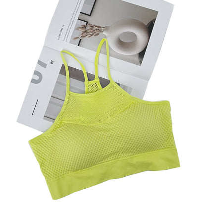 Racer Back Mesh Crop top